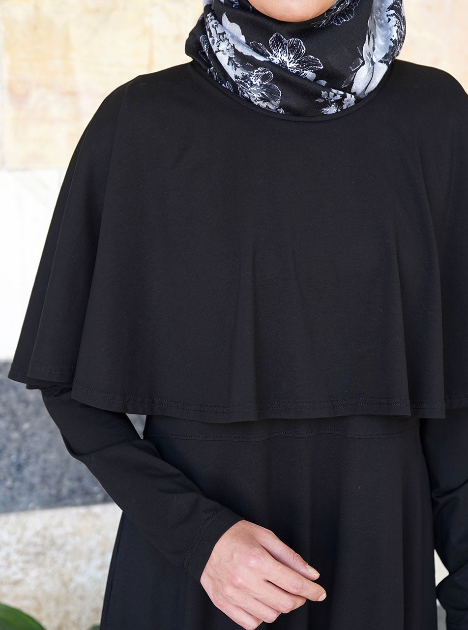 Short Cape Abaya